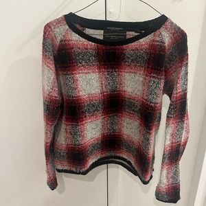 Scotch & Soda Maison Scotch Wool Plaid Sweater